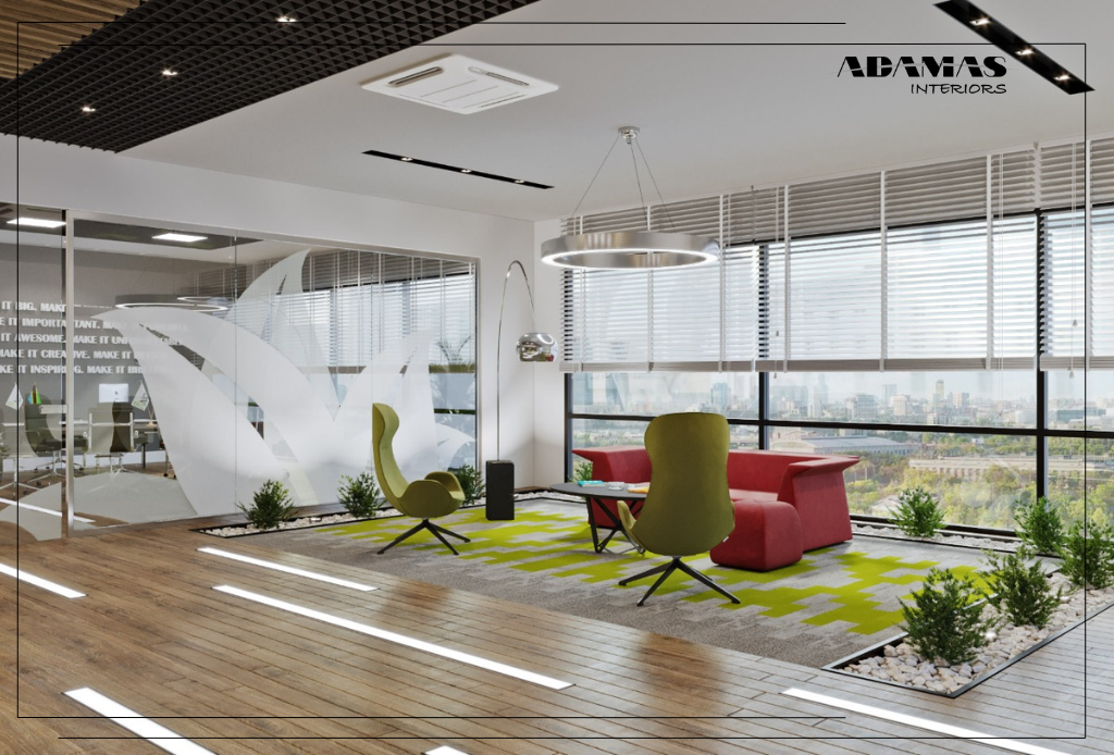 Nature Offices Interior Design by Adamas